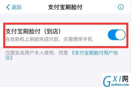 在华为mate20中设置支付宝刷脸支付的具体讲解截图