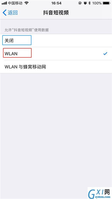 在iphone中设置禁用app流量的具体操作步骤截图