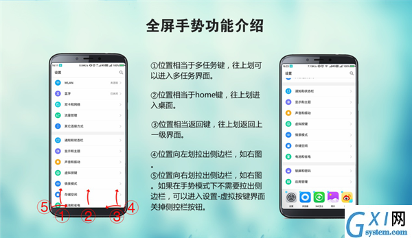 在360n7手势操作的具体方法截图