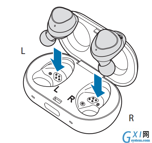 三星Gear IconX 2018耳机充电的详细教程