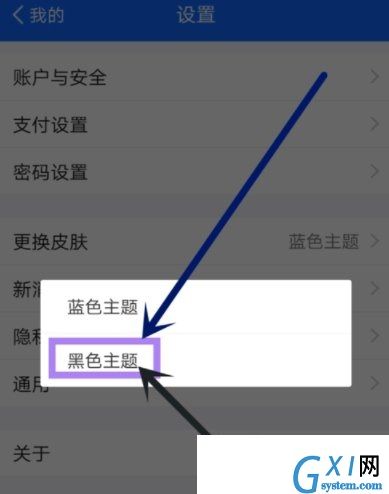 在蚂蚁财富APP中设置主题皮肤的具体步骤截图