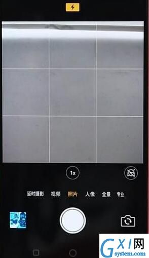 在oppo手机里给相机设置网格线的操作流程截图
