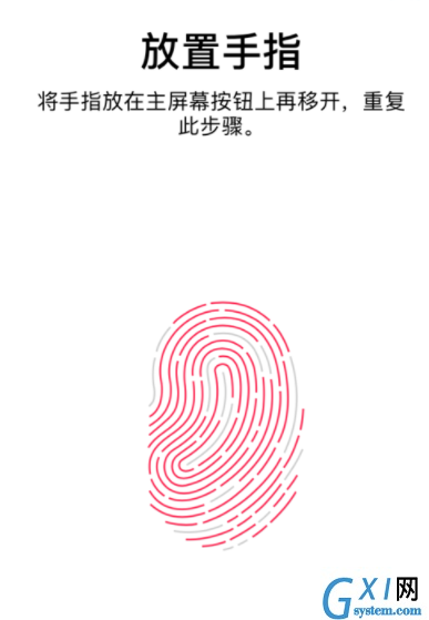 在iPhone中录入指纹的详细步骤截图