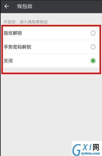 微信钱包设置指纹锁的具体步骤讲解截图