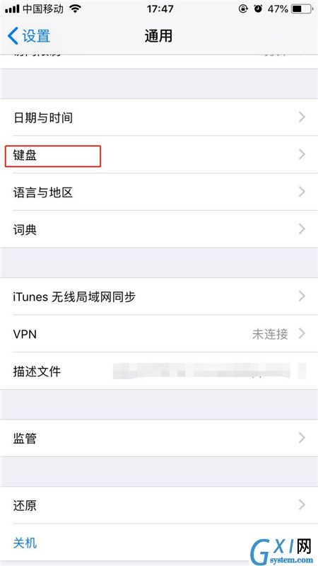 iPhonexs设置手写输入的操作过程