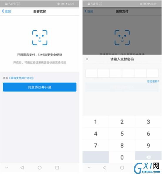 华为nova3设置人脸支付的操作流程截图