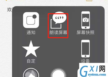iphonex朗读屏幕的操作流程截图