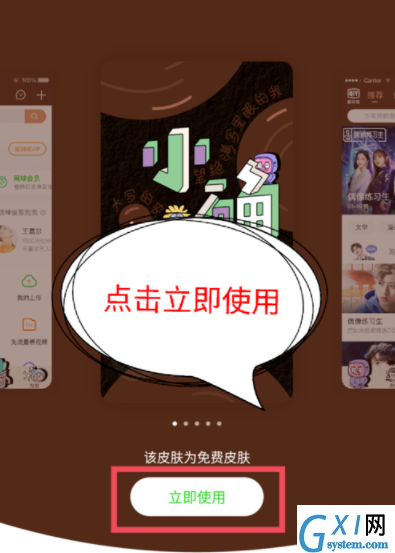 爱奇艺APP设置皮肤的具体步骤截图