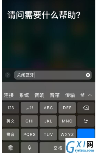 苹果手机设置通过文字召唤Siri的操作过程截图