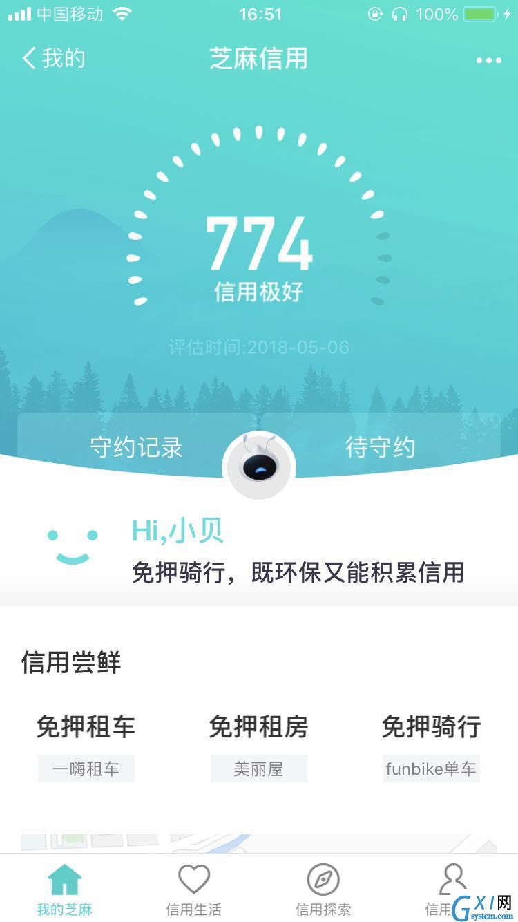 芝麻信用功能的详细介绍截图