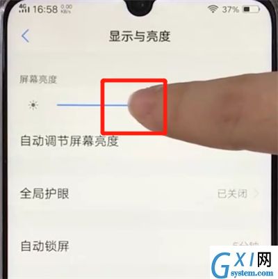 vivoz3调节屏幕亮度的操作方法截图