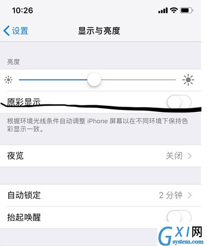 iphonex原彩显示的详细操作教程截图