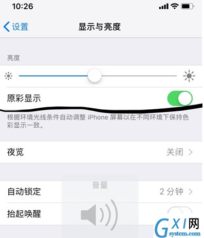 iphonex原彩显示的详细操作教程截图