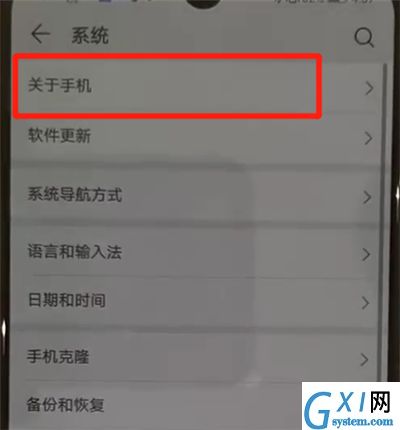 华为p30pro中查看手机型号的操作教程截图