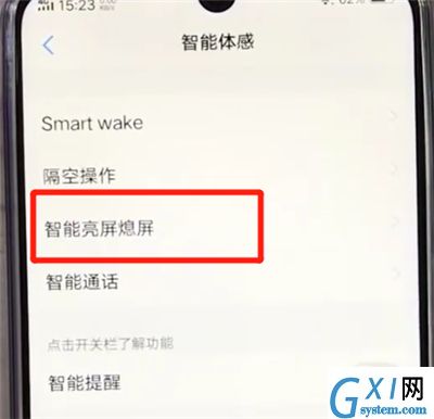 vivoz3中双击亮屏的简单操作步骤截图