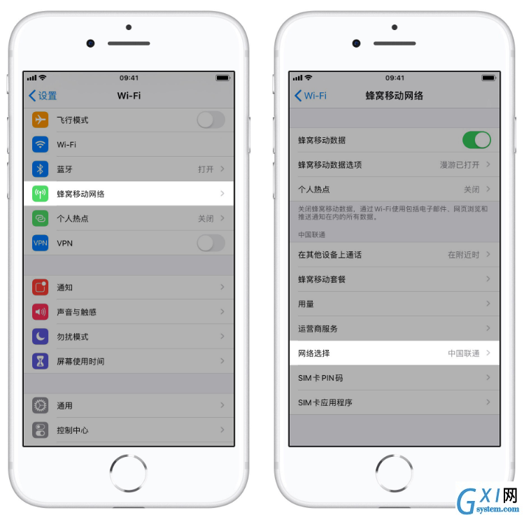 iPhone设置处于无服务状态的操作步骤截图