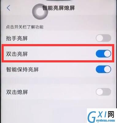 vivoz1中设置双击亮屏的操作教程截图