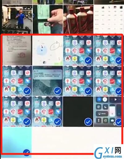 iphonex中批量删除照片的详细步骤截图