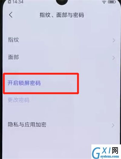 iqoo手机中设置锁屏密码的简单操作截图