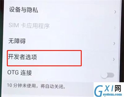 oppoa5开发者选项的操作教程截图