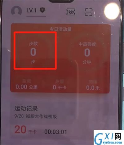 华为mate30中显示步数的操作教程截图