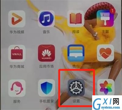 华为p30pro更改返回键的具体操作方法截图