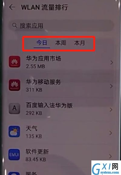 华为mate30pro中查看流量的操作教程截图