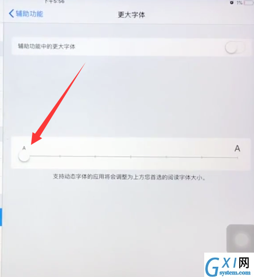 ipad调整字体大小的详细教程截图