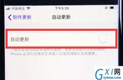 ios12关闭系统自动更新的操作步骤截图