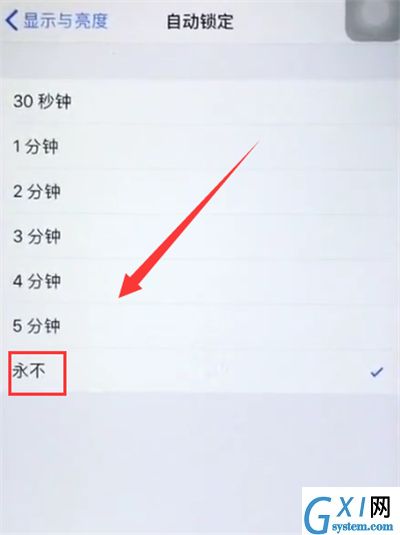 苹果6plus设置屏幕常亮的简单步骤截图