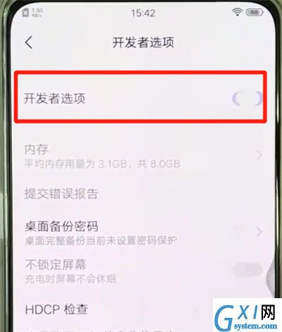 vivox27中打开开发者选项的操作教程截图