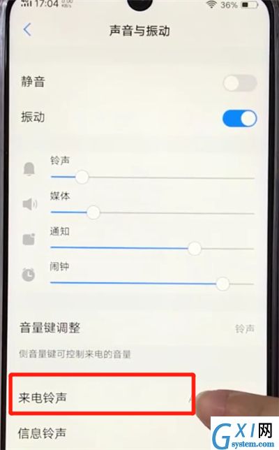 vivoz3更换铃声的操作步骤截图