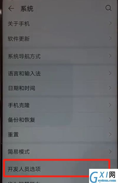 华为nova4关掉开发人员选项的详细操作截图