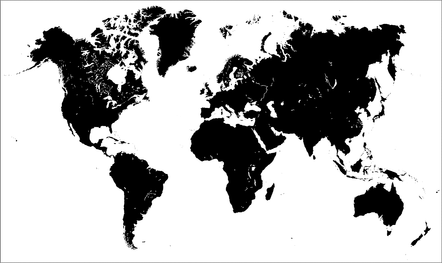 world map